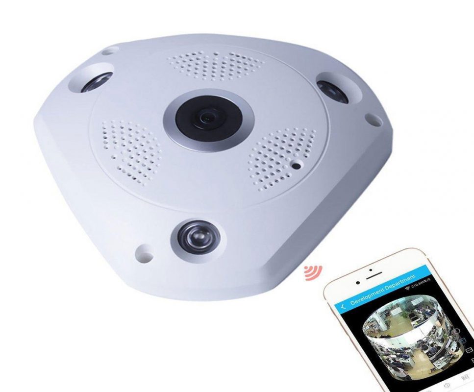 3D VR 360 Wireless Panoramic IP CC Camera » ভালোকিনি